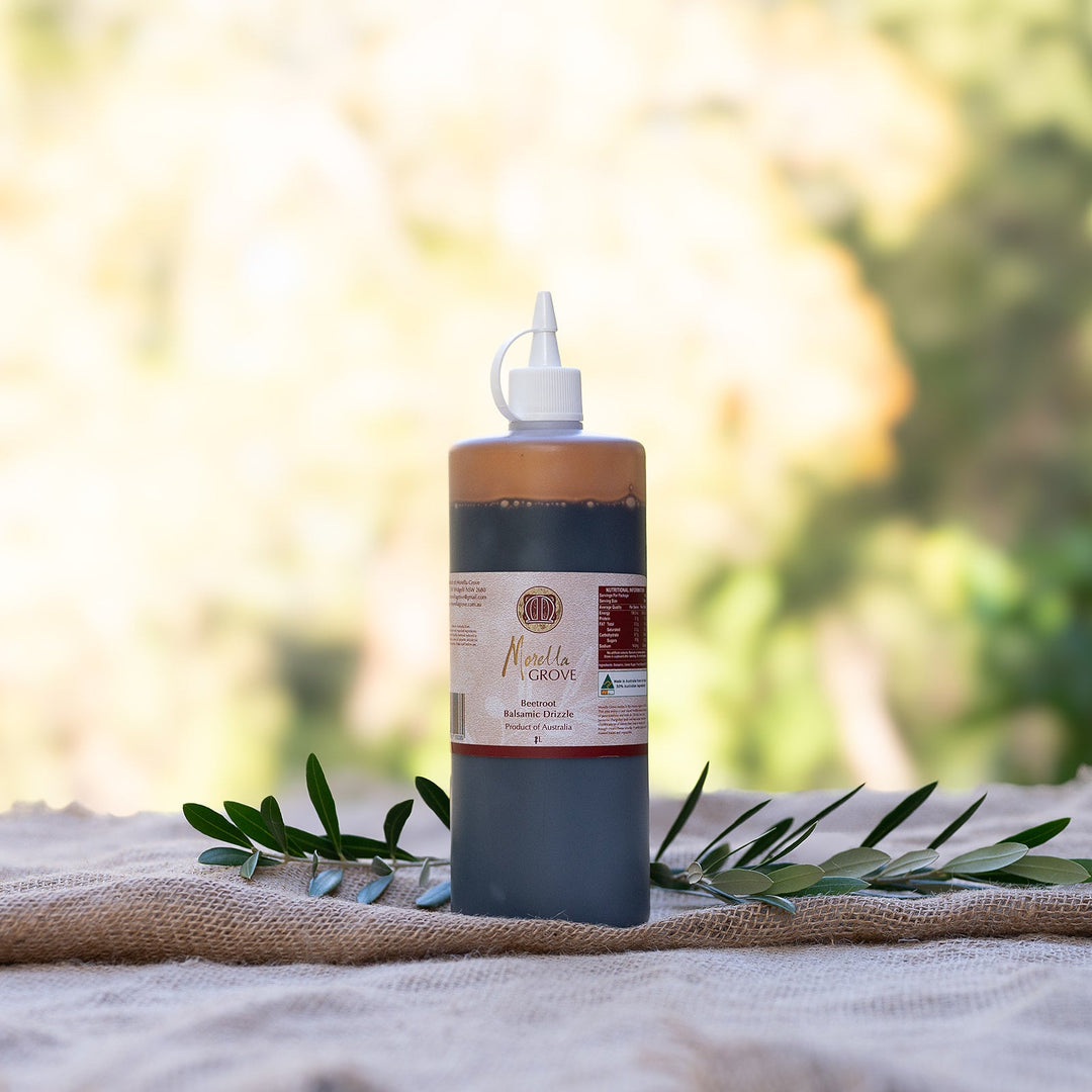 Morella Grove beetroot balsamic drizzle 1L bottle