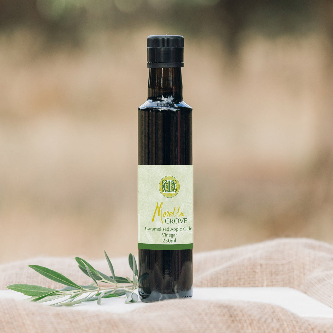 Morella Grove caramelised apple vinegar 250ml bottle