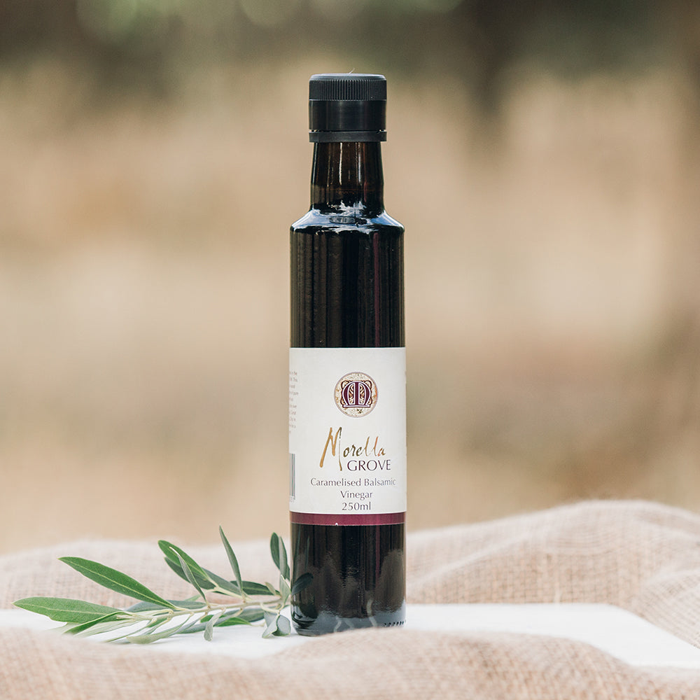 Morella Grove caramelised balsamic vinegar 250ml bottle