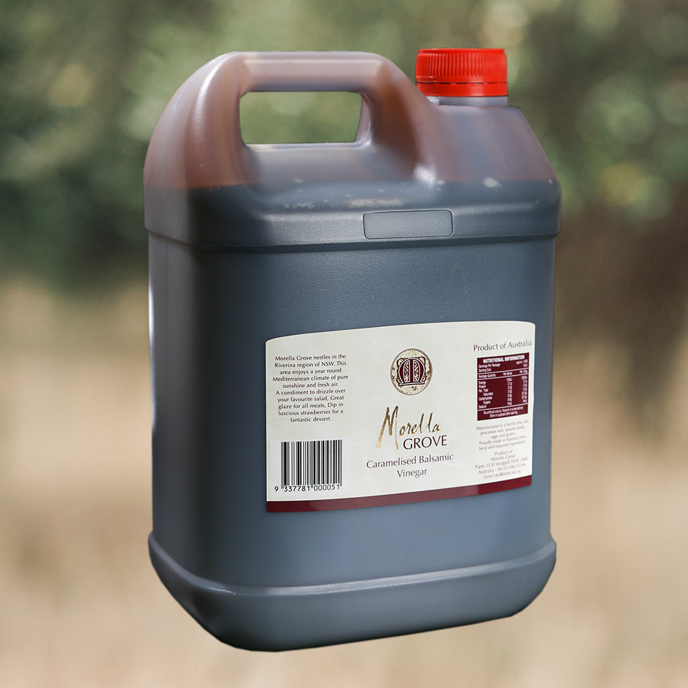 Morella Grove caramelised balsamic vinegar 4L tub