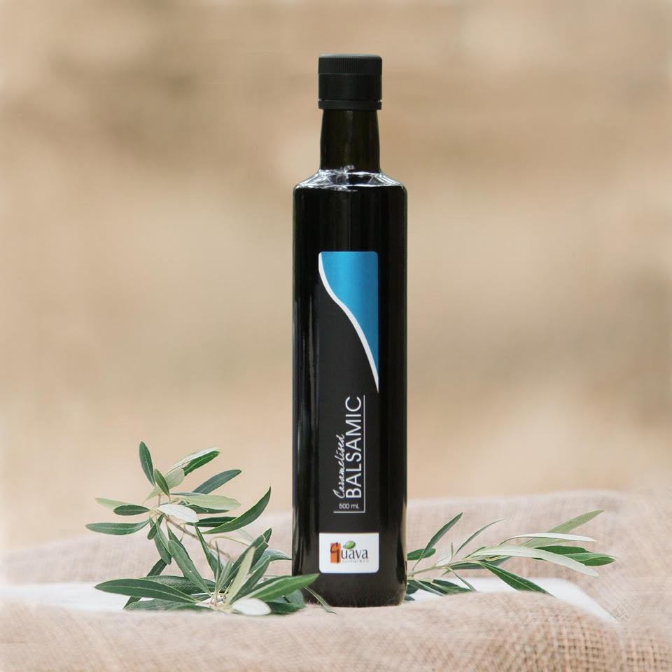 500ml bottle of Guava balsamic vinegar