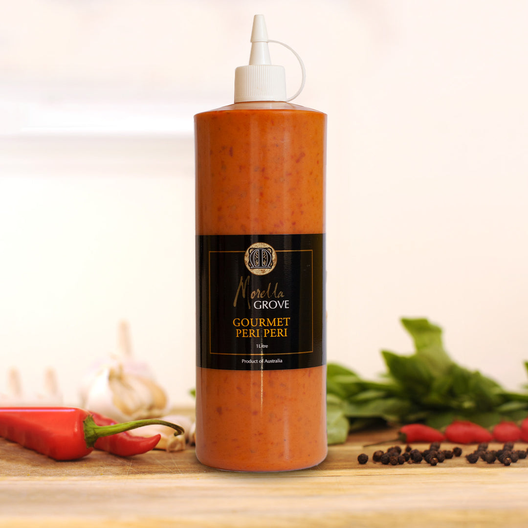 Morella Grove gourmet peri peri sauce 1L bottle