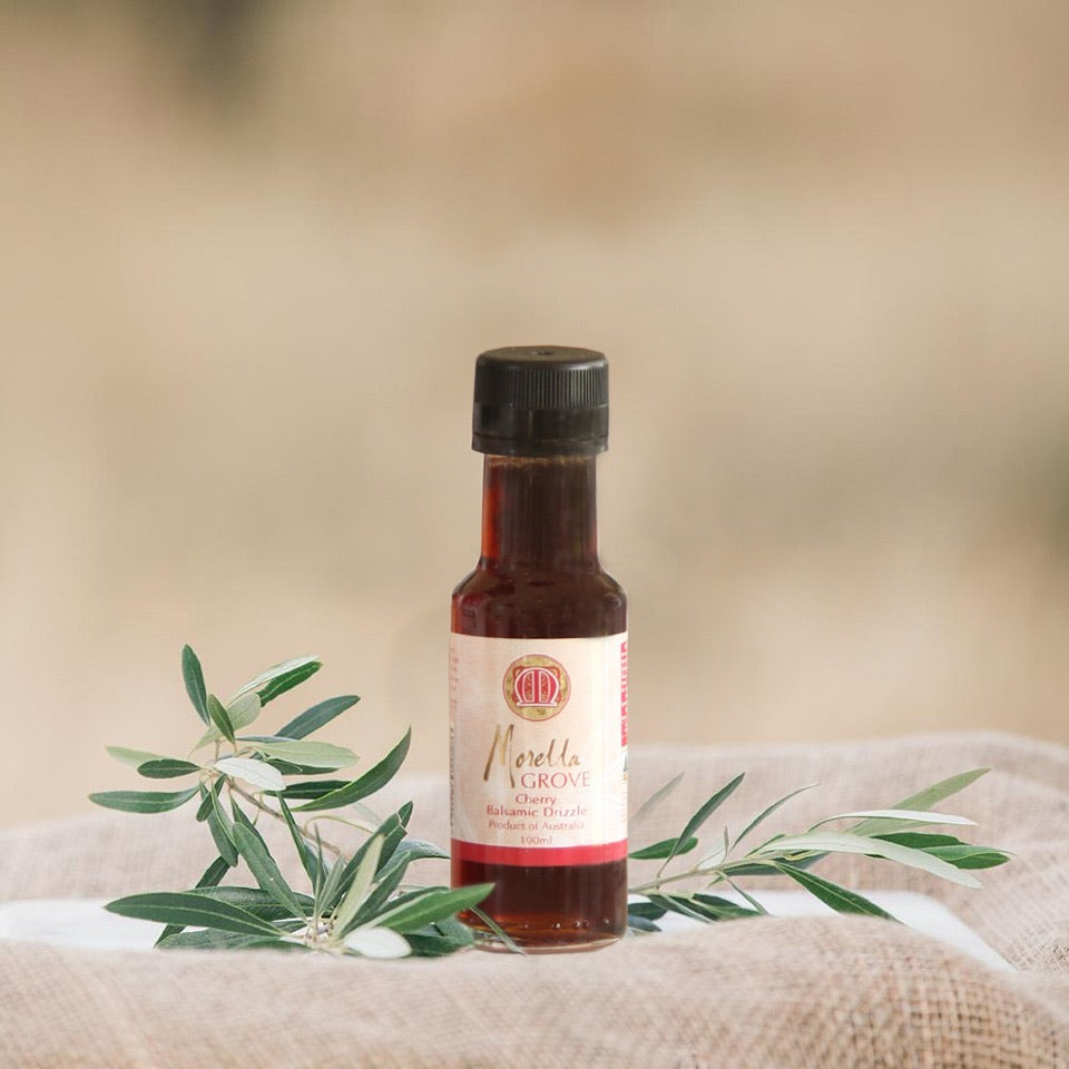 Morella Grove cherry balsamic drizzle 100ml bottle