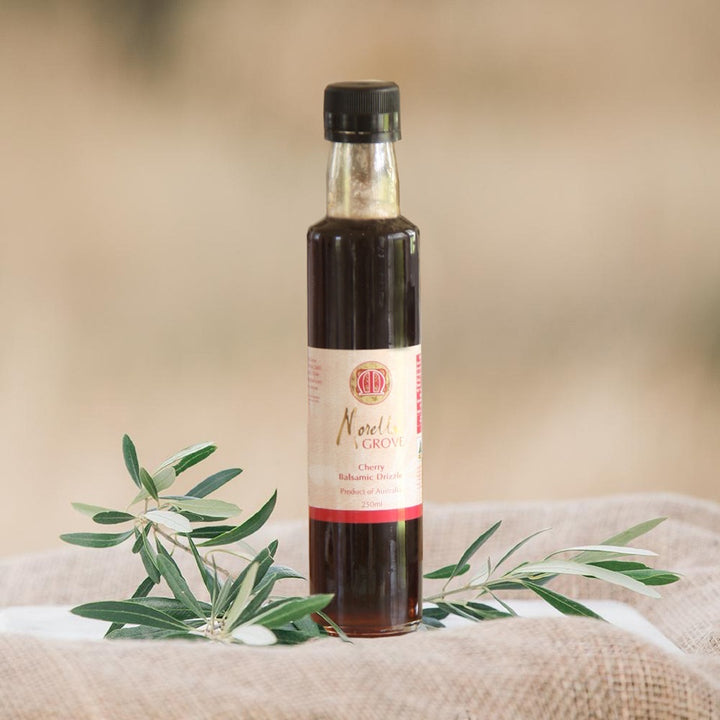 Morella Grove cherry balsamic drizzle 250ml bottle