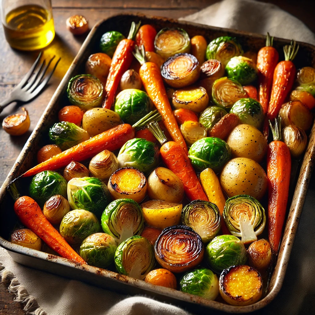 Caramelised Baked Vegetables