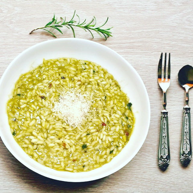 Stinging Nettle Risotto