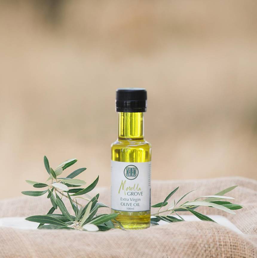 Morella Grove extra virgin olive oil 100ml bottle