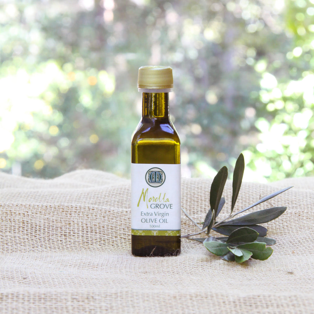 Morella Grove extra virgin olive oil 100ml bottle
